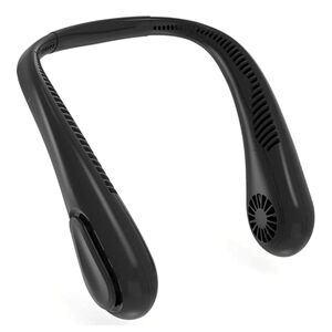Bladeless Neck Fan, 5000mAh Rechargeable Battery Powered, 3 Speeds